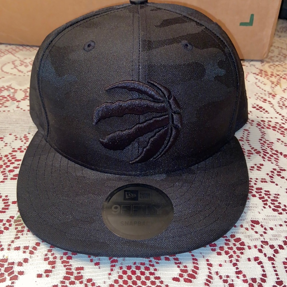 Toronto Raptors Blackout Camo SnapBack
